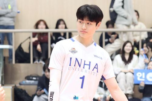 남자배구 U대회 남자 대표팀에 뽑힌 인하대의 윤경[인하대 홈페이지 캡처. 재판매 및 DB 금지]