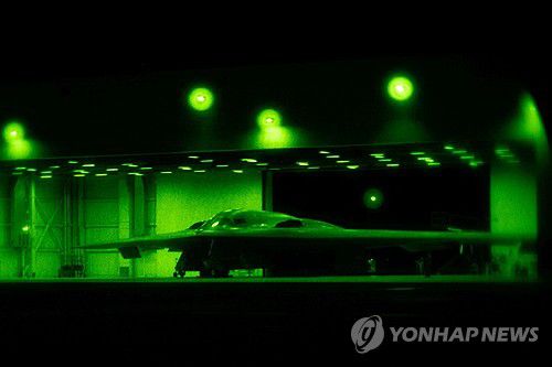 이란 공습에 투입된 미군 B-2 폭격기[로이터 연합뉴스 자료사진. 재판매 및 DB 금지]