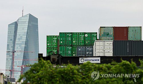 독일 프랑크푸르트 ECB 건물[EPA 연합뉴스 자료사진. 재판매 및 DB 금지]