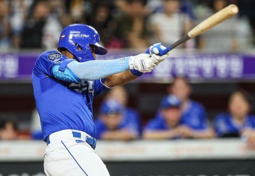 30홈런-100타점을 채운 삼성 디아즈[삼성 라이온즈 제공. 재판매 및 DB 금지]