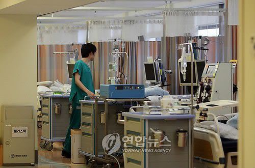 한 대학병원 중환자실[연합뉴스 자료사진]