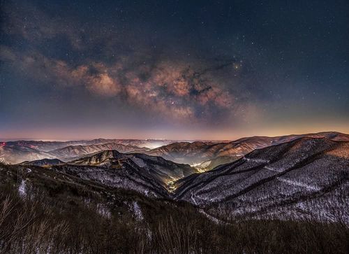노남호 작 '크케 밝은 산, 함백산'[노남호 작가 제공. 재판매 및 DB 금지]