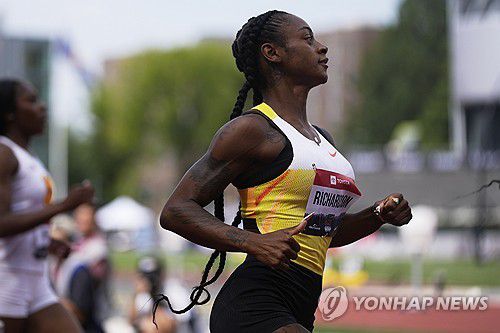 셔캐리 리처드슨[AP=연합뉴스 자료사진]