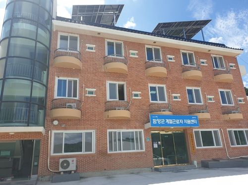 함양 계절근로자 기숙사[촬영 박정헌]