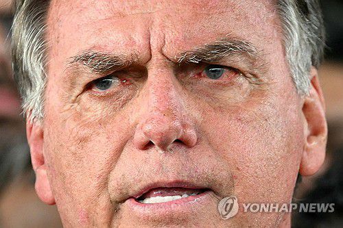 자이르 보우소나루 브라질 전 대통령[AFP 연합뉴스 자료사진. 재판매 및 DB 금지]
