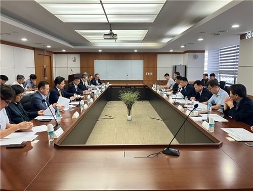 건단련, 건설현장 중대재해 근절을 위한 긴급 대책 회의[대한건설협회 제공]