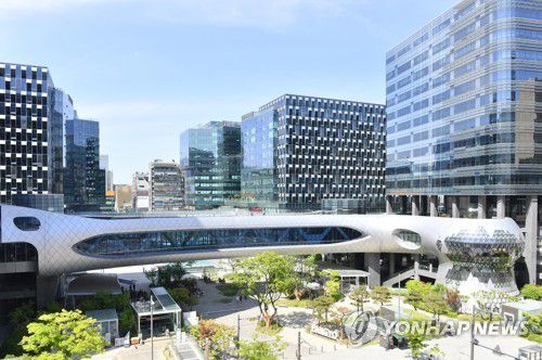 국내 게임업체가 밀집한 경기 성남시 판교역 일대[성남시 제공. 재판매 및 DB 금지]