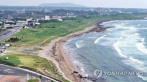 제주 신양사구[촬영 박지호 기자]