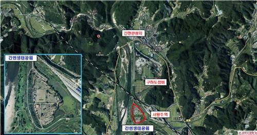 간현생태공원 위치도[원주시 제공.재판매 및 DB 금지]