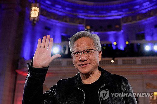 젠슨 황 엔비디아 최고경영자(CEO)[로이터 연합뉴스 자료사진. 재판매 및 DB 금지]