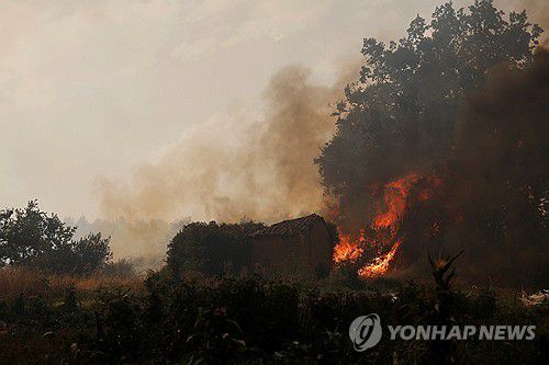 스페인 산불[로이터=연합뉴스]