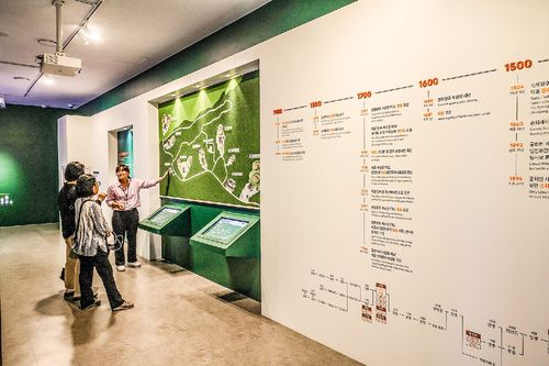 역사문화관 내부 [사진/백승렬 기자]