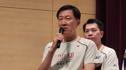 박주봉 배드민턴 대표팀 감독[촬영 설하은]