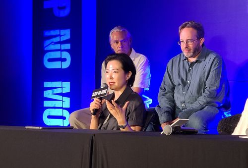 공연 '슬립노모어 서울' 미디어 간담회(서울=연합뉴스) 박원희 기자 = 공연 '슬립노모어 서울'의 제작사 미쓰잭슨의 박주영 대표가 20일 서울 중구 매키탄호텔에서 열린 미디어 간담회에서 질문에 답하고 있다. 2025.08.20. encounter24@yna.co.kr