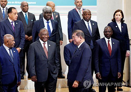 아프리카개발회의 참석한 이시바 시게루 일본 총리[로이터 연합뉴스 자료사진. 재판매 및 DB 금지]