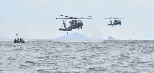 한미, 안면도 일대서 해상침투훈련[육군 제공. 재판매 및 DB 금지]