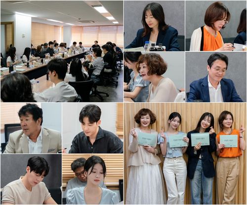 KBS 2TV 새 일일드라마 '친밀한 리플리' 대본리딩 현장[네오엔터테인먼트 제공. 재판매 및 DB 금지]