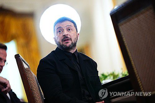 젤렌스키 우크라이나 대통령[UPI 연합뉴스 자료사진. 재판매 및 DB 금지]