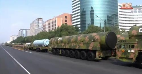 DF-61[중국중앙(CC)TV 캡처. 재판매 및 DB 금지]