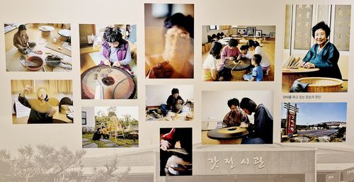 제주 갓 전시관에 전시된 갓일 작업(제주=연합뉴스) 변지철 기자 = 제주 갓 전시관에 전시된 갓일 제작 과정. 지난 2024년 8월 17일 촬영. 2025.9.5