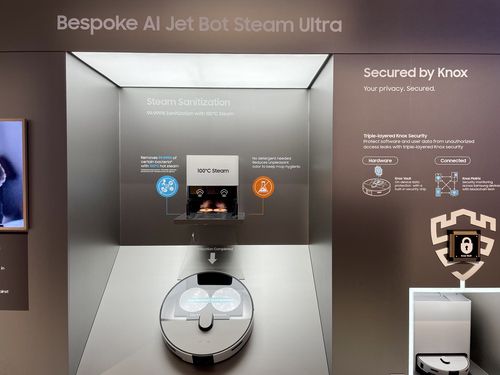 삼성전자, IFA 2025서 로봇청소기 보안 강조[촬영 한지은]