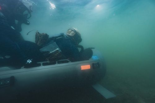 미 해군 특수부대의 훈련 모습[미 국방부 제공. 재판매 및 DB 금지. 기사와 직접적인 관련 없음]