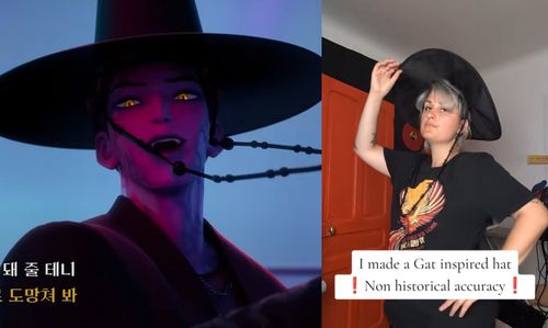 [유튜브 'Netflix Korea 넷플릭스 코리아' 및 틱톡 이용자 'quenouillee' 영상 캡처. 재판매 및 DB 금지]