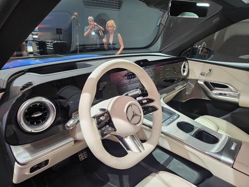 벤츠 '디 올 뉴 GLC 위드 EQ 테크놀로지' 실내 [촬영 김보경]