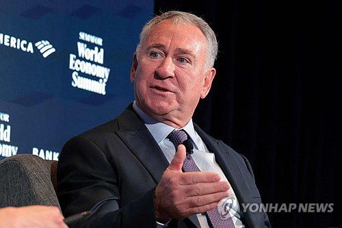 켄 그리핀 시타델 CEO[AFP 연합뉴스 자료사진. 재배부 및 DB 금지]