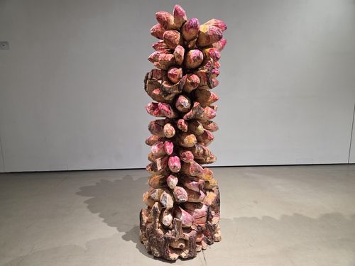 백연수 작 '끝나지 않은 장면 1'(서울=연합뉴스) 박의래 기자 = 서울 평창동 김종영 미술관에서 열리고 있는 조각가 백연수 개인전 '끝나지 않은 장면'에 전시 중인 2025년 작 '끝나지 않은 장면 1'. 2025.9.10. laecorp@yna.co.kr