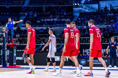 프랑스 남자배구 대표팀 선수들[FIVB 홈피 캡처. 재판매 및 DB 금지]