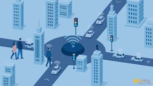 DSRC 기술 모식도[Lighting Equipment 社 홈페이지 캡처]