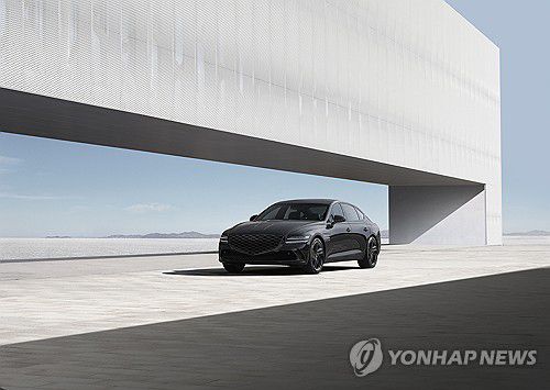 제네시스 G80 블랙[현대차 제공. 재판매 및 DB 금지]