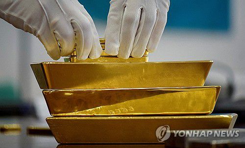 골드바[로이터 연합뉴스 자료사진. 재판매 및 DB 금지]