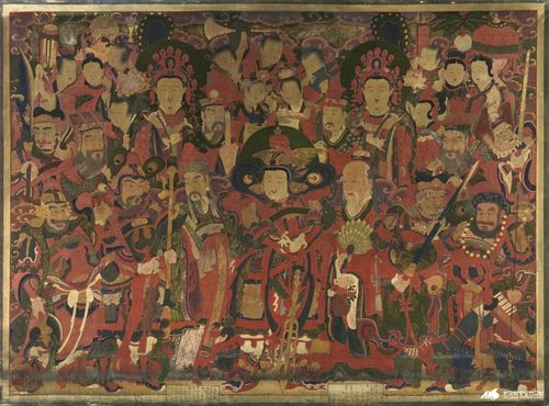 보문사 신중도[국가유산포털 제공. 재판매 및 DB 금지]