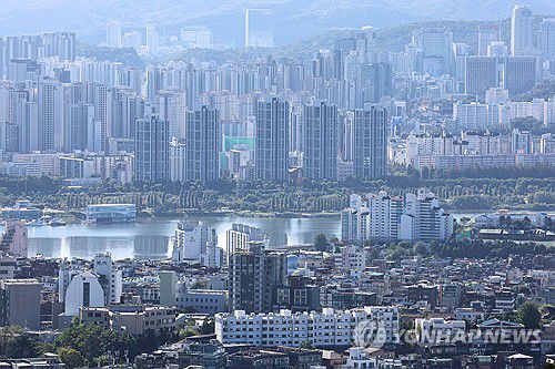 서울 아파트와 주택 단지 모습 [연합뉴스 자료사진]