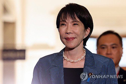 다카이치 사나에 자민당 총재[로이터 연합뉴스 자료사진. 재판매 및 DB 금지]