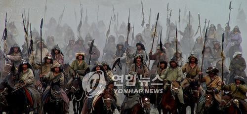 몽골군, 영화 '몽골' 중[이타르타스=연합뉴스]