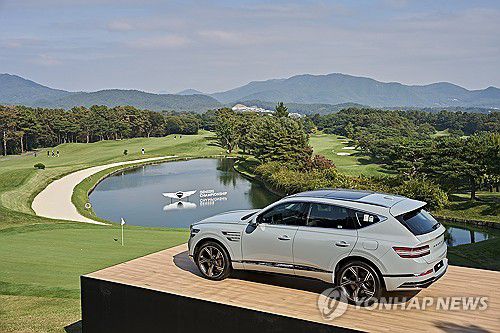 KPGA 투어·DP 월드투어 '2025 제네시스 챔피언십' 개막(서울=연합뉴스) KPGA 투어와 DP 월드투어가 공동 주관하는 '2025 제네시스 챔피언십'이 26일까지 천안 우정힐스 컨트리클럽에서 펼쳐진다. 사진은 '2025 제네시스 챔피언십' 대회장 전경. 2025.10.23 [현대자동차·기아 제공. 재판매 및 DB 금지] photo@yna.co.kr