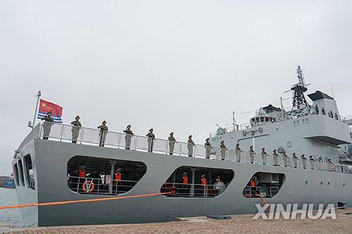중국 해군 함대[신화=연합뉴스 자료사진]