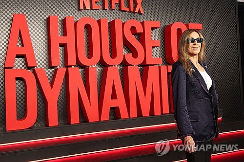 넷플릭스 영화 '하우스 오브 다이너마이트' 캐스린 비글로 감독[VALERIE MACON/AFP=연합뉴스. 재판매 및 DB 금지]