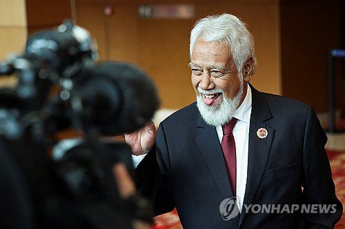 사나나 구스마오 동티모르 총리 [로이터=연합뉴스. 재판매 및 DB 금지]