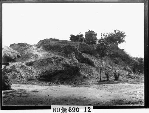 경주 금관총 서면을 촬영한 유리건판 [국립중앙박물관 제공. 재판매 및 DB 금지]