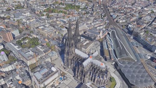 갤럭시 XR로 둘러보는 독일 쾰른 일대의 3D 이머시브 뷰[촬영 김주환]