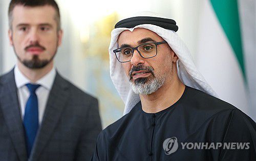 아랍에미리트(UAE) 칼리드 아부다비 왕세자[EPA=연합뉴스 자료사진. 재판매 및 DB 금지]