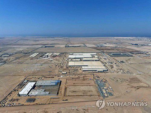 정의선 회장, 사우디아라비아 방문(서울=연합뉴스) 현대차는 정의선 현대차그룹 회장이 26일(현지시간) 현대차 사우디아라비아 생산법인(HMMME)을 찾아 신공장 건설 현황과 사우디아라비아 판매전략을 점검했다고 28일 밝혔다. 사진은 HMMME 전경. 2025.10.28 [현대자동차·기아 제공. 재판매 및 DB 금지] photo@yna.co.kr