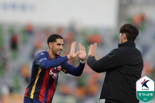 수원FC 외국인 선수 싸박[한국프로축구연맹 제공. 재판매 및 DB 금지]