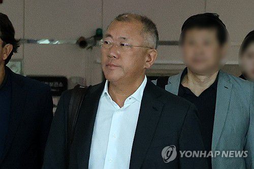 APEC 행사에 참석한 정의선 현대차그룹 회장[연합뉴스 자료사진]