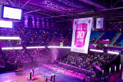 김연경 은퇴식이 열렸던 인천삼산월드체육관[촬영 이동칠]