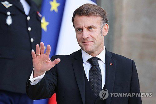 에마뉘엘 마크롱 프랑스 대통령[AFP 연합뉴스 자료사진. 재판매 및 DB 금지]